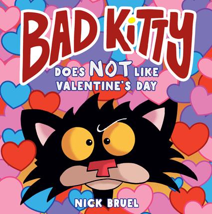 Bad Kitty does not like Valentine's Day