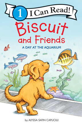 Biscuit and friends : a day at the aquarium