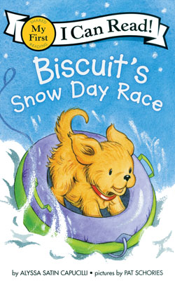 Biscuit's snow day race