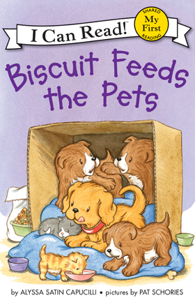 Biscuit feeds the pets