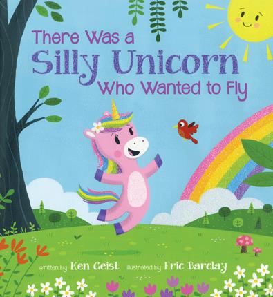 There was a silly unicorn who wanted to fly