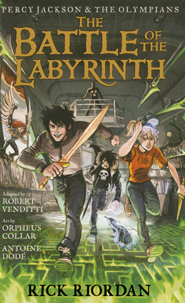 Battle of the Labyrinth : the graphic novel