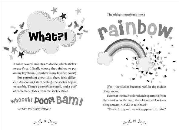 sticker paper popular bookstore