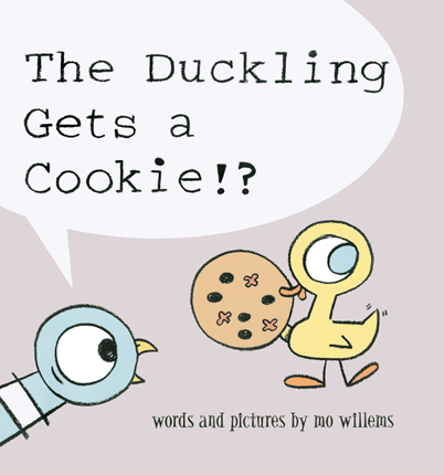 Duckling gets a cookie!?